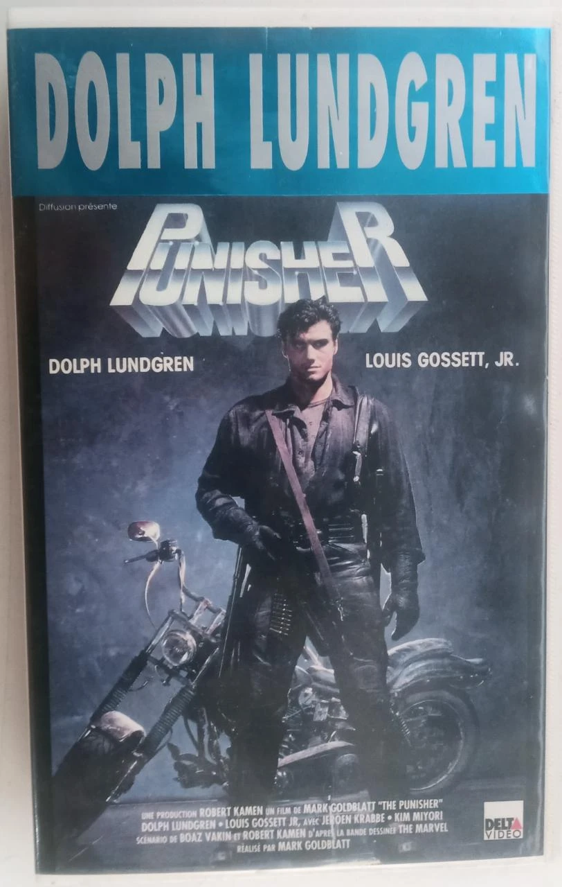 VHS Punisher – Dolph Lundgren, Louis Gossett Jr.